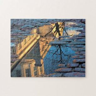 Stadsgezicht Montreal. Legpuzzel