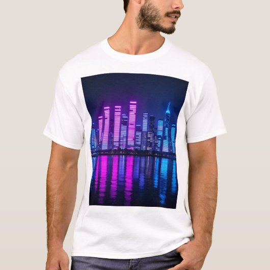 stadsgezicht van de equalizer t-shirt (Voorkant)
