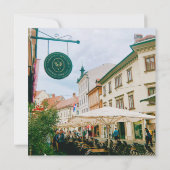 stadsgezicht van Ljubljana (Achterkant)