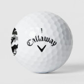 Stadsgrijze camouflage nr. 15 golfballen (Logo)