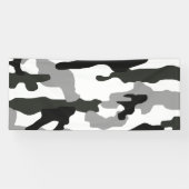 Stadsgrijze camouflage nr. 15 spandoek (Horizontaal)
