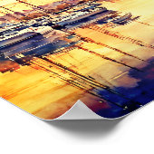 stadshaven poster (Hoek)