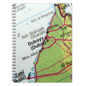 Stadskaart Dubai Notitieboek (Voorkant)