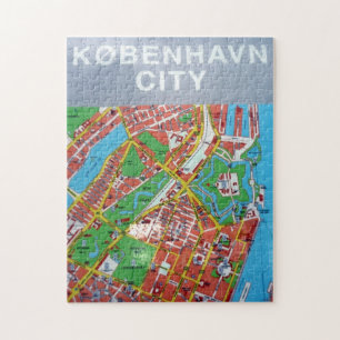 stadskaart københavn legpuzzel