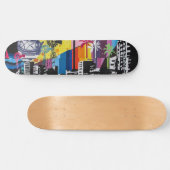 Stadskunst 18. skateboard (Horizontaal)