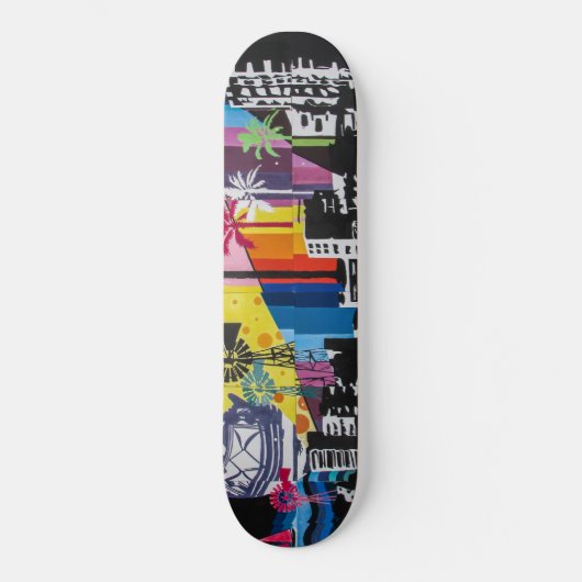 Stadskunst 18. skateboard (Voorkant)