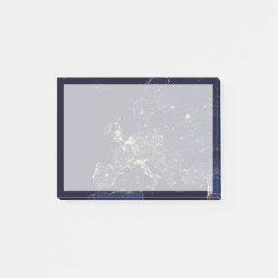 Stadslichten in verschillende Europese en Noordse  Post-it® Notes