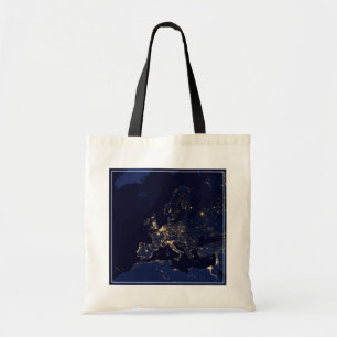 Stadslichten in verschillende Europese en Noordse  Tote Bag