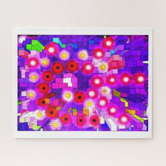 Stadslichten Legpuzzel (Horizontaal)