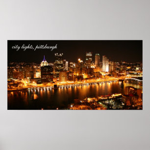 stadslights, pittsburgh poster