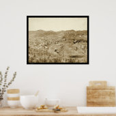 Stadsmijn en -muis 1889 poster (Keuken)