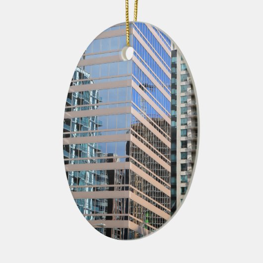 Stadsmoderne architectuur keramisch ornament (Links)