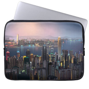 Stadsneopreenlaptophoes van 13 inch laptop sleeve