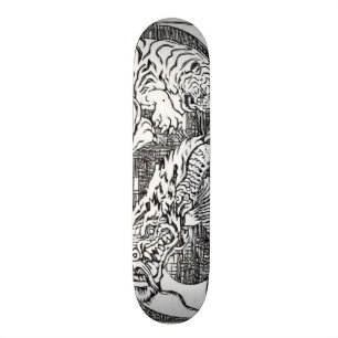 Stadsondergrondse dragon Tiger Popsiche Deck Skateboard