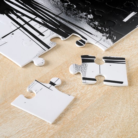 stadspaar legpuzzel (Zijkant)