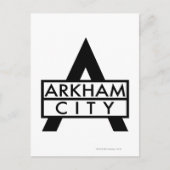 Stadspictogram Arkham Briefkaart (Voorkant)