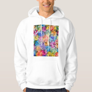 Stadsplattegrond Berlijn Duitsland Hoodie