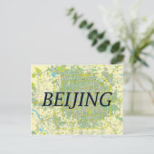 STADSPLATTEGROND BRIEFKAARTEN ♥ Beijing (Staand voorkant)