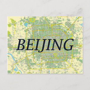 STADSPLATTEGROND BRIEFKAARTEN ♥ Beijing