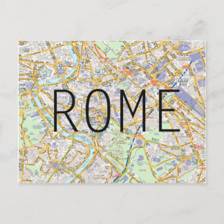 STADSPLATTEGROND BRIEFKAARTEN ♥ Rome