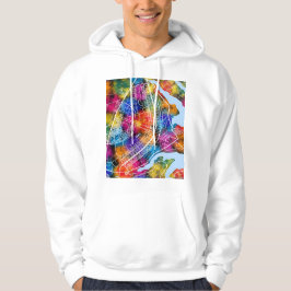 Stadsplattegrond van Brasília Brazilië Hoodie