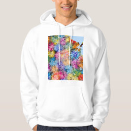 Stadsplattegrond van Brisbane Australië Hoodie