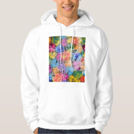 Stadsplattegrond van Cali Colombia Hoodie