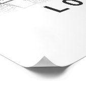 Stadsplattegrond van Louisville Poster (Hoek)