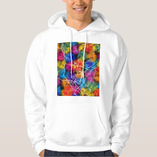 Stadsplattegrond van Shaoguan China Hoodie
