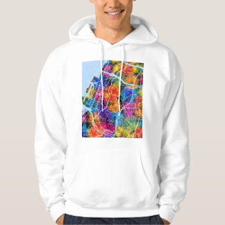 Stadsplattegrond van Taichung City Taiwan Hoodie