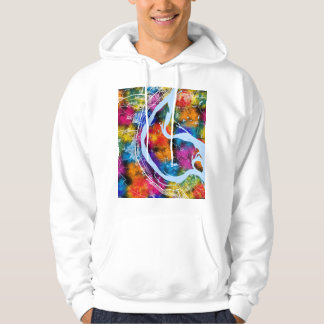 Stadsplattegrond van Wolgograd Rusland Hoodie