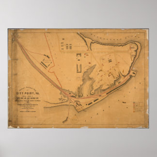 stadspunt RR depot Poster