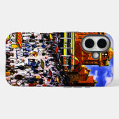  Stadsreizen Case-Mate iPhone Case (Achterkant (horizontaal))