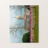 Stadsscene Oklahoma. Legpuzzel (Verticaal)
