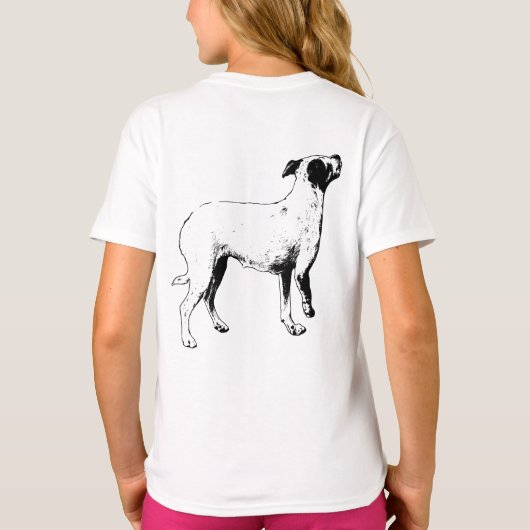 Stadsstraat, hoofd omhoog t-shirt (Achterkant)