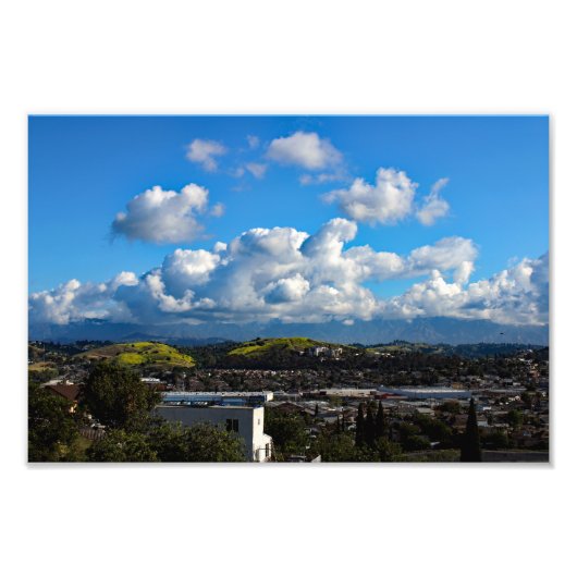 Stadsterras Foto Afdruk (Voorkant)