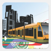 Stadstram Stickers (Voorkant)