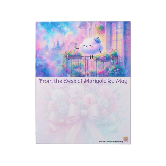 Stadstuin Cloud Notitieblok (Gedraaid)