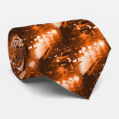 Stadsverkeer - Oranje Stropdas (Opgerold)