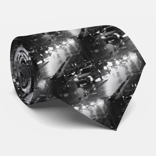 Stadsverkeer Stropdas (Opgerold)