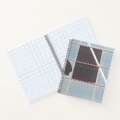 Stadsverval - gebroken industrieel raam notitieboek (Binnen)