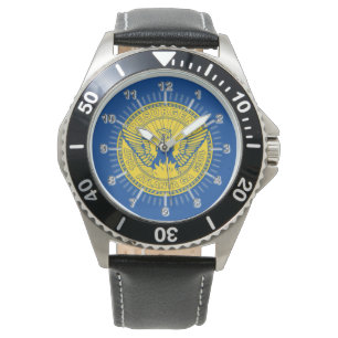 Stadsvlag Atlanta (Georgia) Horloge