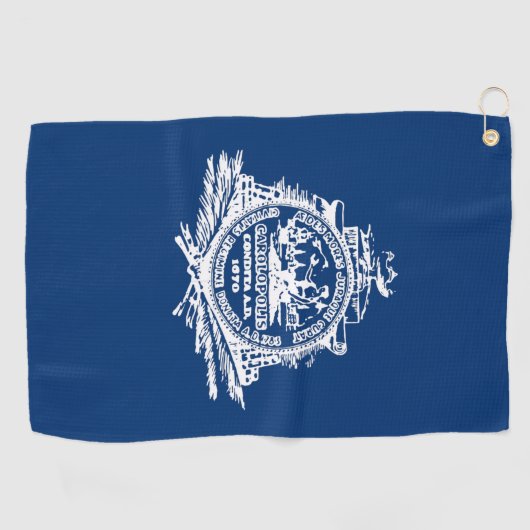 Stadsvlag Charleston (South Carolina) Golfhanddoek (Horizontaal)