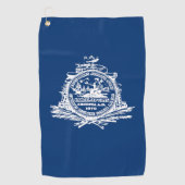 Stadsvlag Charleston (South Carolina) Golfhanddoek (Voorkant)