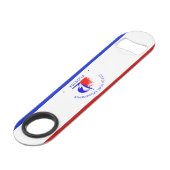 Stadsvlag Fort Lauderdale (Florida) Speed Flessenopener (Achterkant Gekanteld)