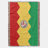 Stadsvlag Los Angeles Deken (Voorkant Verticaal)