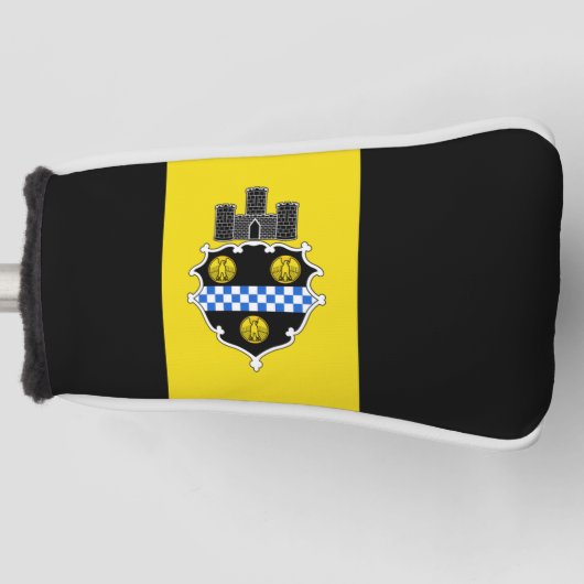 Stadsvlag Pittsburgh Golfheadcover (Voorkant)