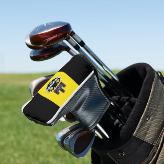 Stadsvlag Pittsburgh Golfheadcover (Insitu)
