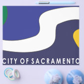 Stadsvlag Sacramento Flyer (Enkel)