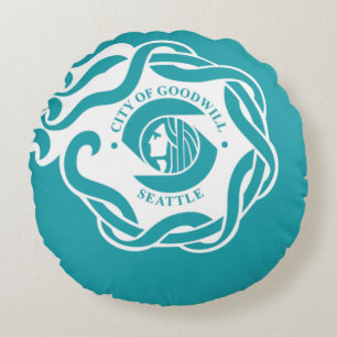 Stadsvlag Seattle (Washington) Rond Kussen